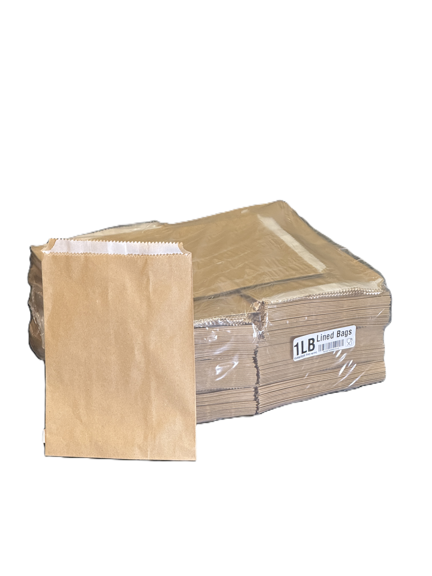 LINED BROWN GREASE PROOF BAGS