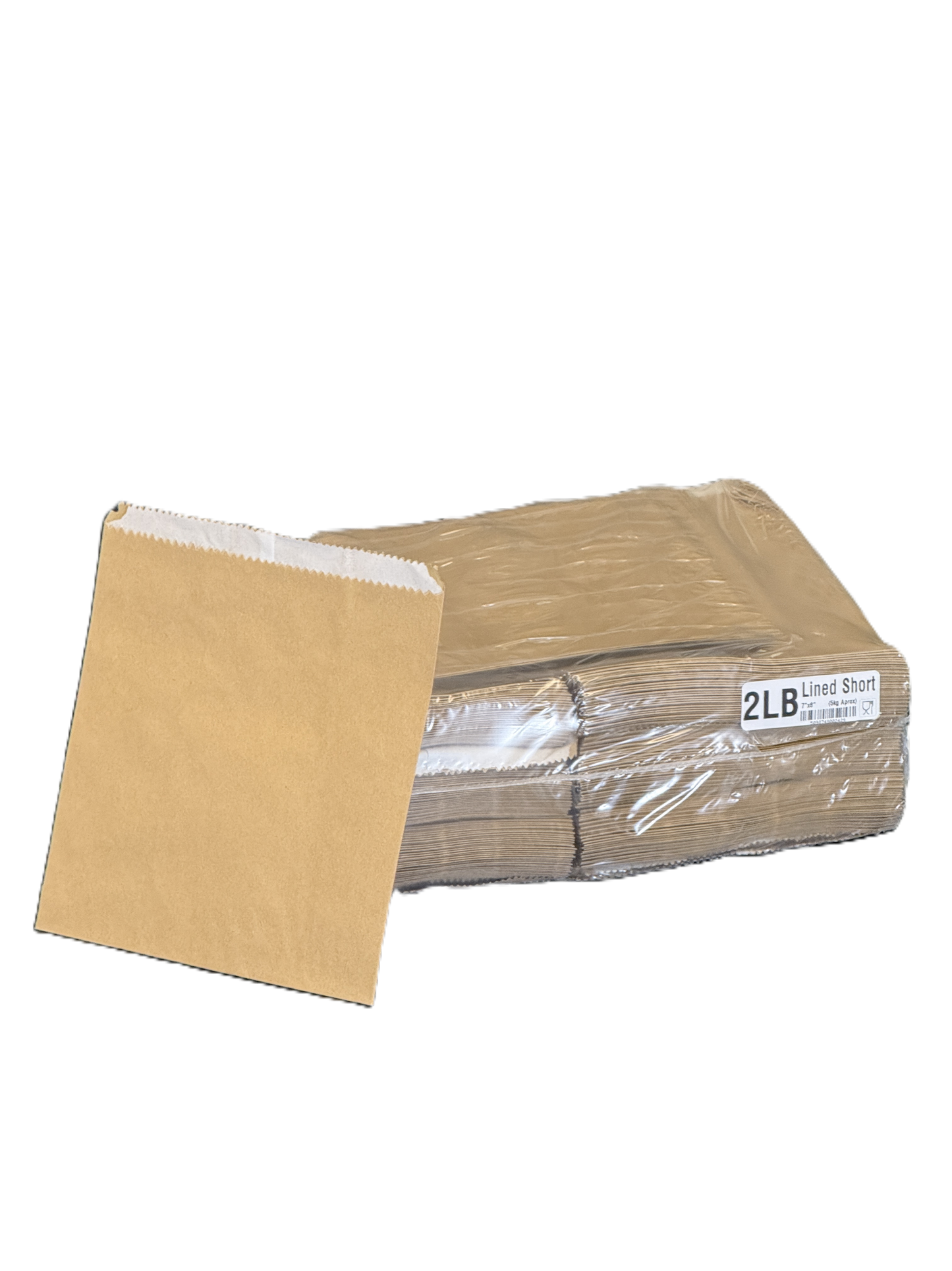 LINED BROWN GREASE PROOF BAGS